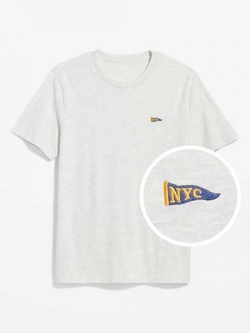 Old Navy Soft-Washed Crew-Neck T-Shirt White | DLT301457