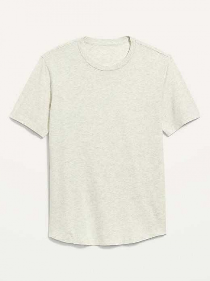 Old Navy Soft-Washed Curved-Hem T-Shirt Beige | QIH841502