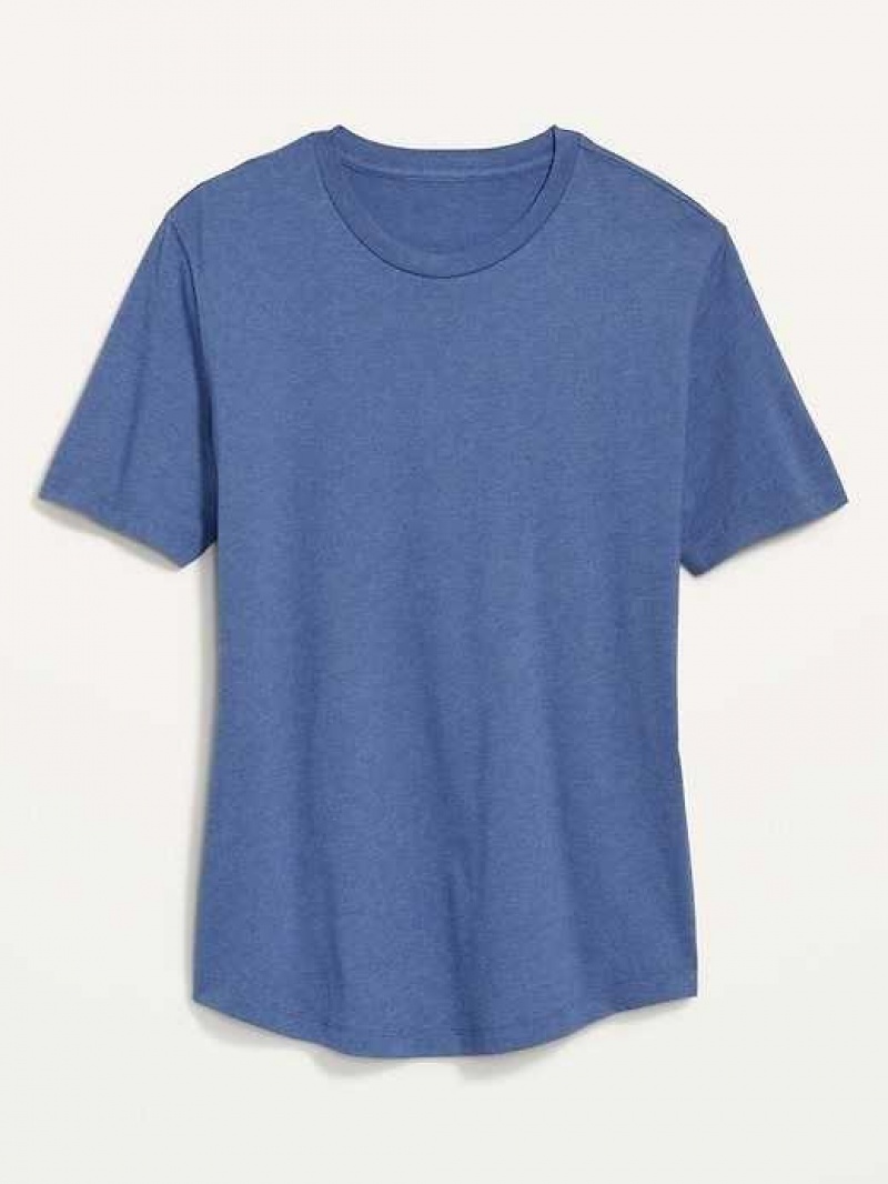 Old Navy Soft-Washed Curved-Hem T-Shirt Mariana Trench | OXS203768