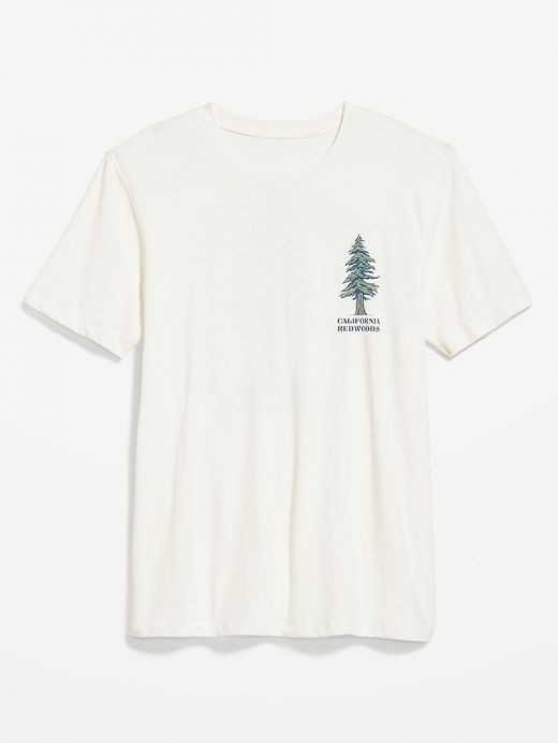 Old Navy Soft-Washed Graphic T-Shirt California Redwoods | EXD831207