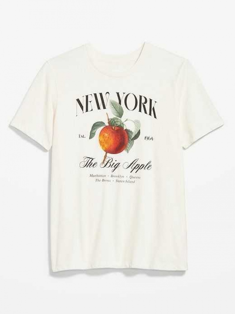 Old Navy Soft-Washed Graphic T-Shirt New York | XHD723054