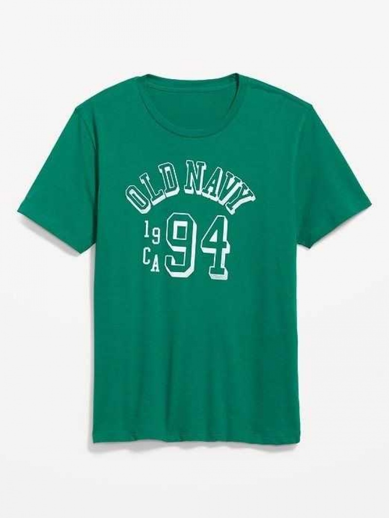 Old Navy Soft-Washed Logo T-Shirt Serpentine | JMU980251