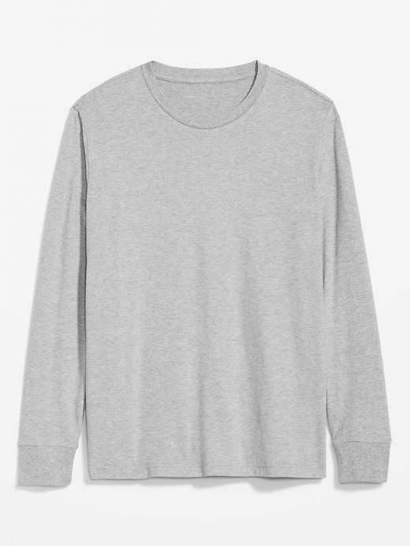 Old Navy Soft-Washed Long-Sleeve Rotation T-Shirt Grey | FIP592784