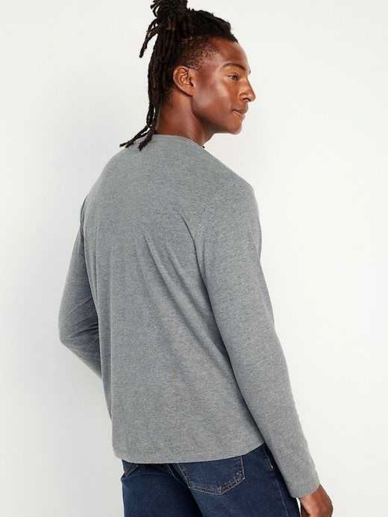 Old Navy Soft-Washed Long-Sleeve T-Shirt 3-Pack Blue / Grey / Navy | NSW509241