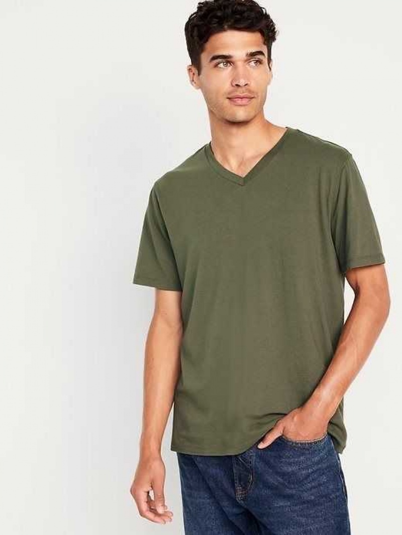 Old Navy Soft-Washed V-Neck T-Shirt Alpine Tundra | RNE439857