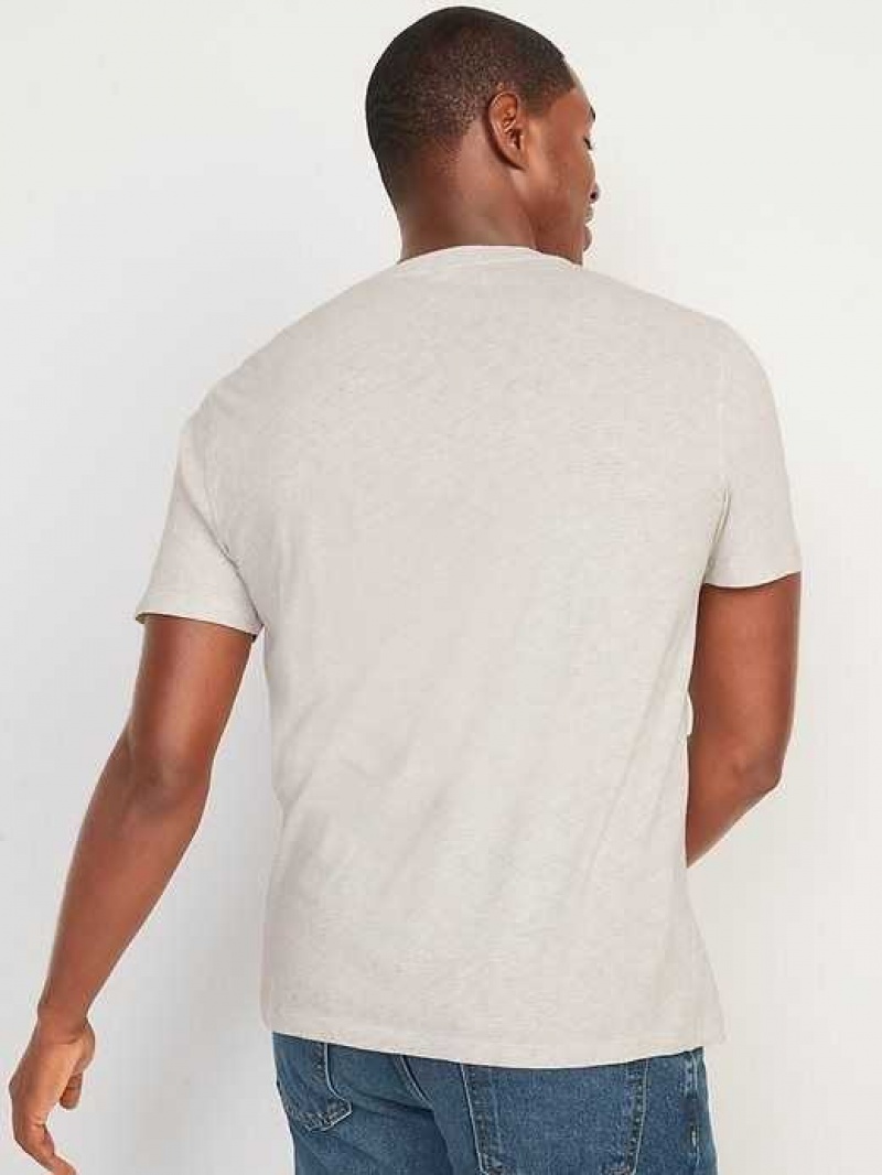 Old Navy Soft-Washed V-Neck T-Shirt Beige | RHK025486