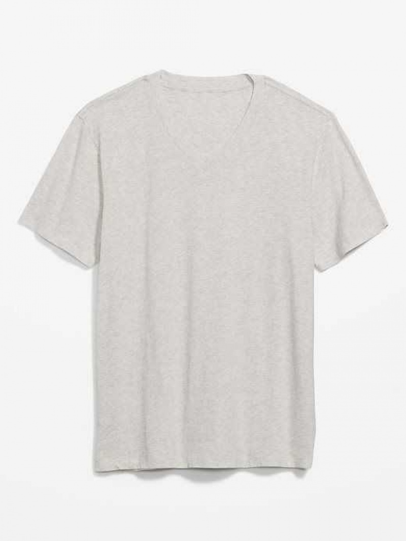 Old Navy Soft-Washed V-Neck T-Shirt Beige | RHK025486