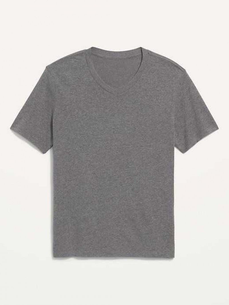 Old Navy Soft-Washed V-Neck T-Shirt Grey | QDB832140