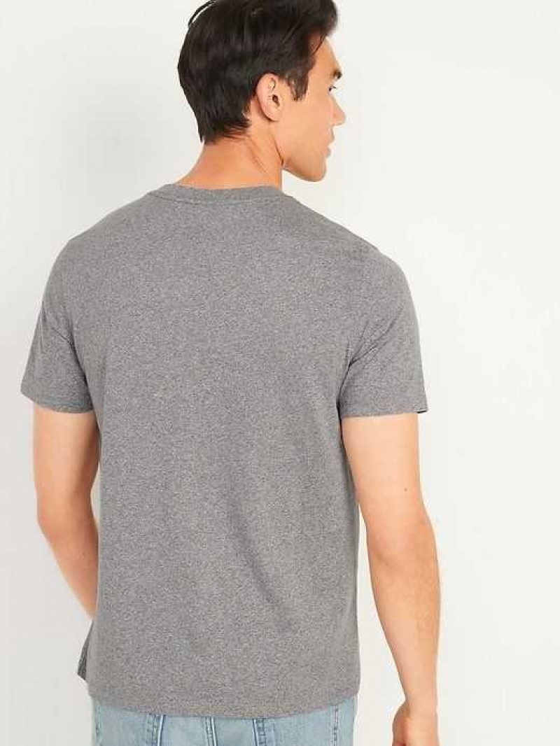 Old Navy Soft-Washed V-Neck T-Shirt Light Grey | FYV970852