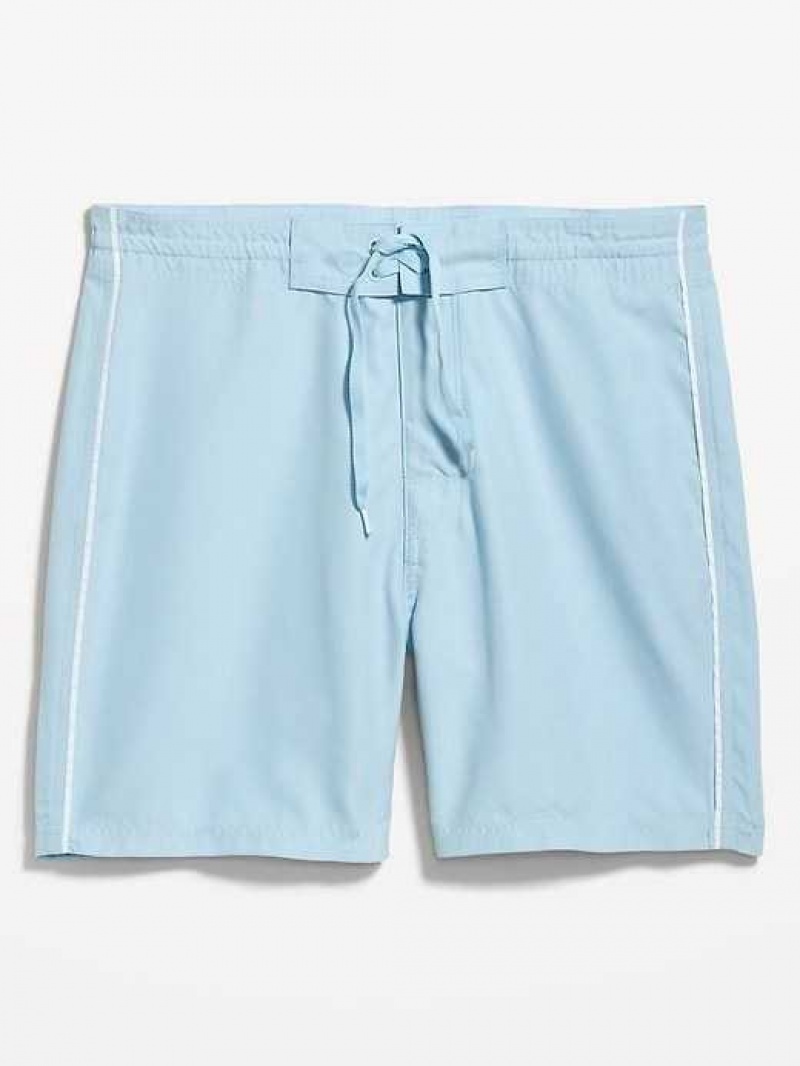 Old Navy Solid Board Shorts Blue | GYH106387