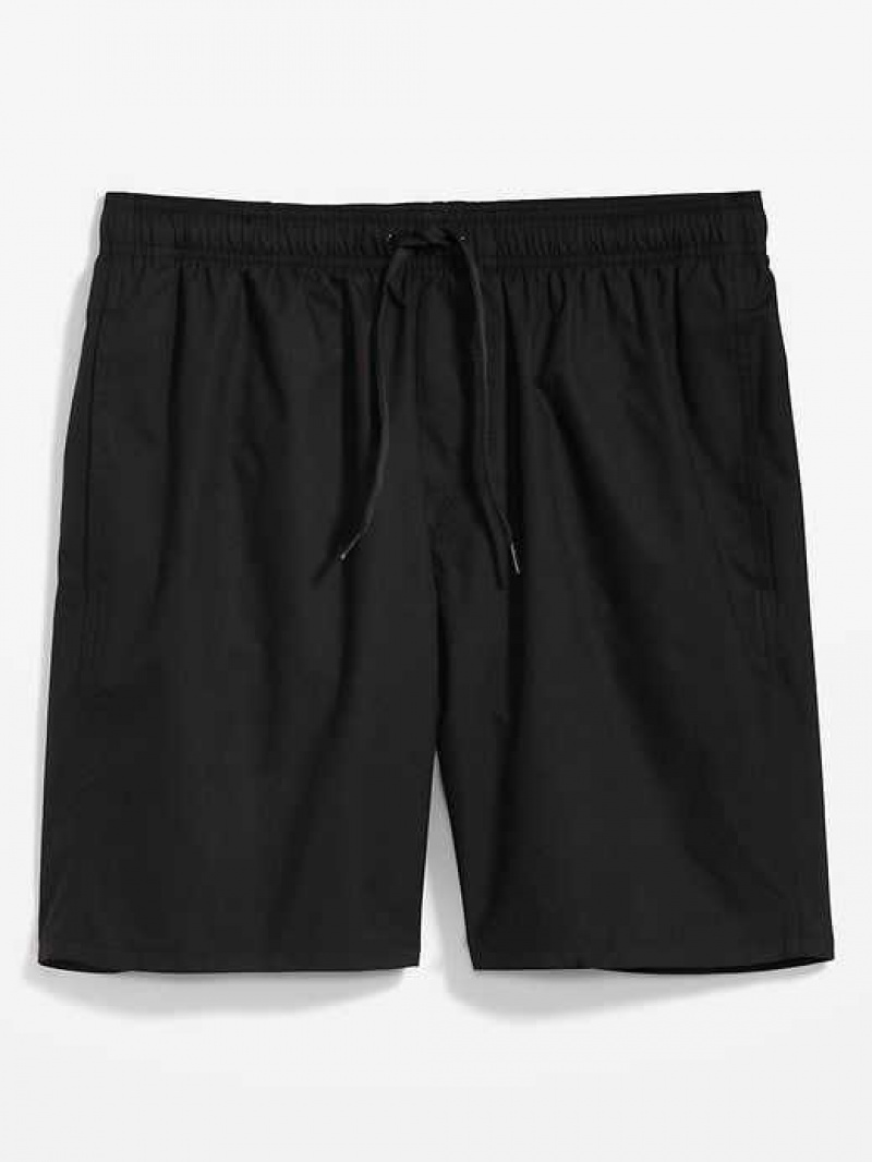 Old Navy Solid Swim Trunks Coho Salmon | QKR962731