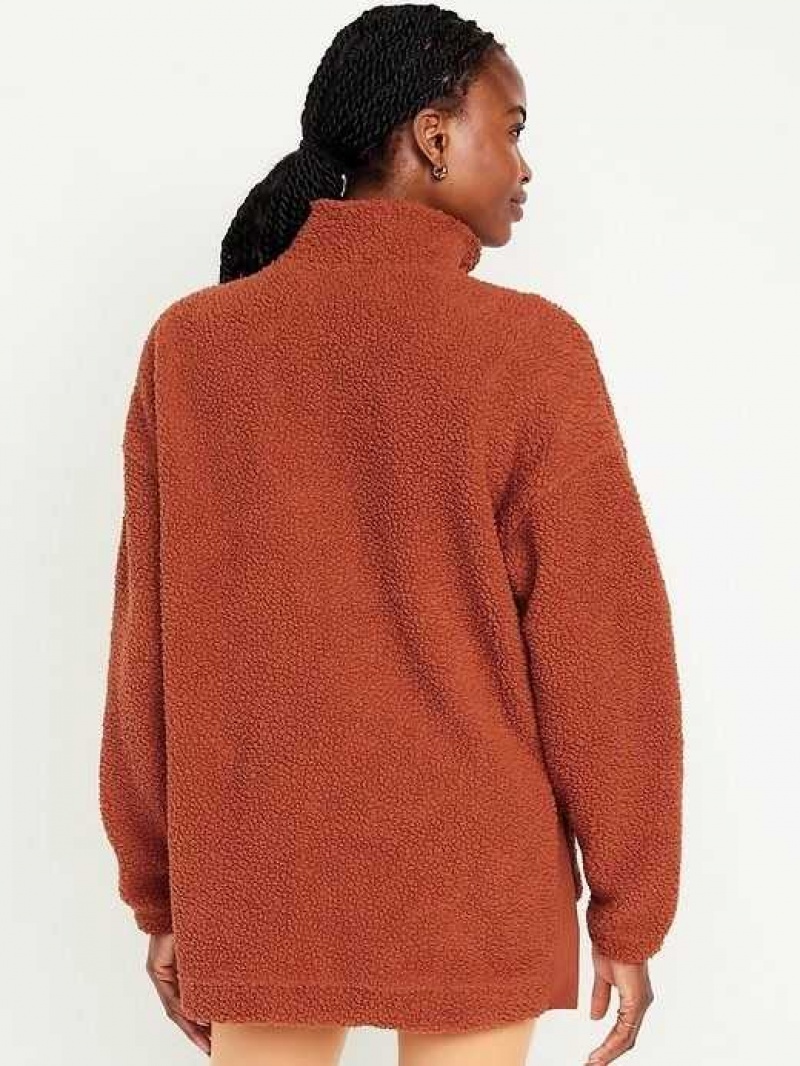 Old Navy Step-Hem Sherpa Pullover Umbria | VJC809156