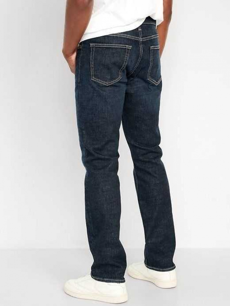 Old Navy Straight 360 Stretch Performance Jeans Dark Wash | RKZ480257