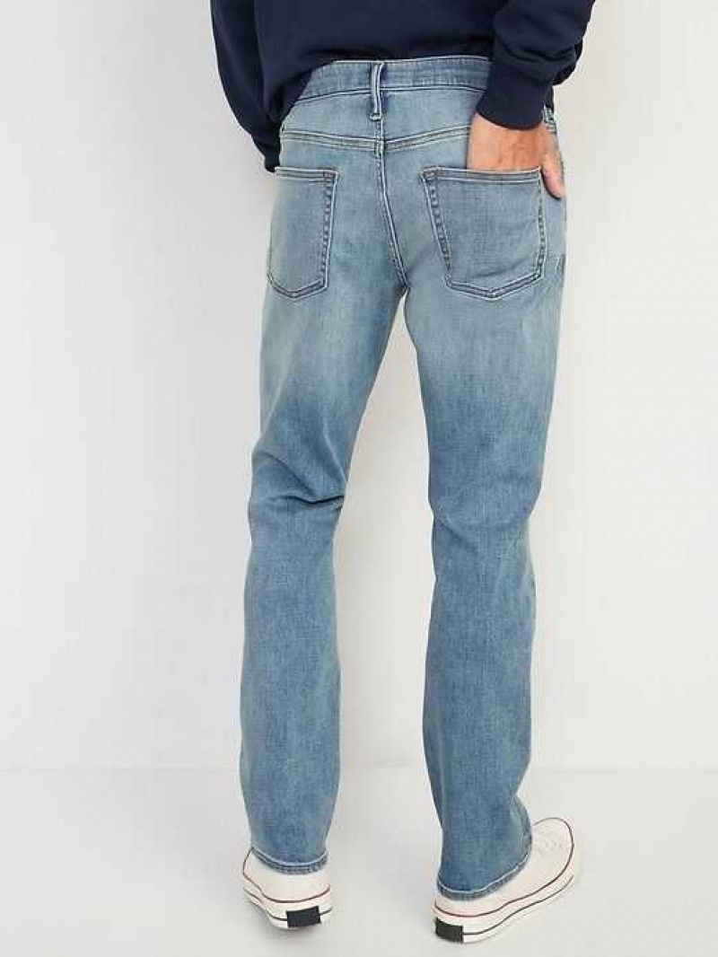 Old Navy Straight 360 Tech Stretch Performance Jeans Light Vintage | WCQ204158