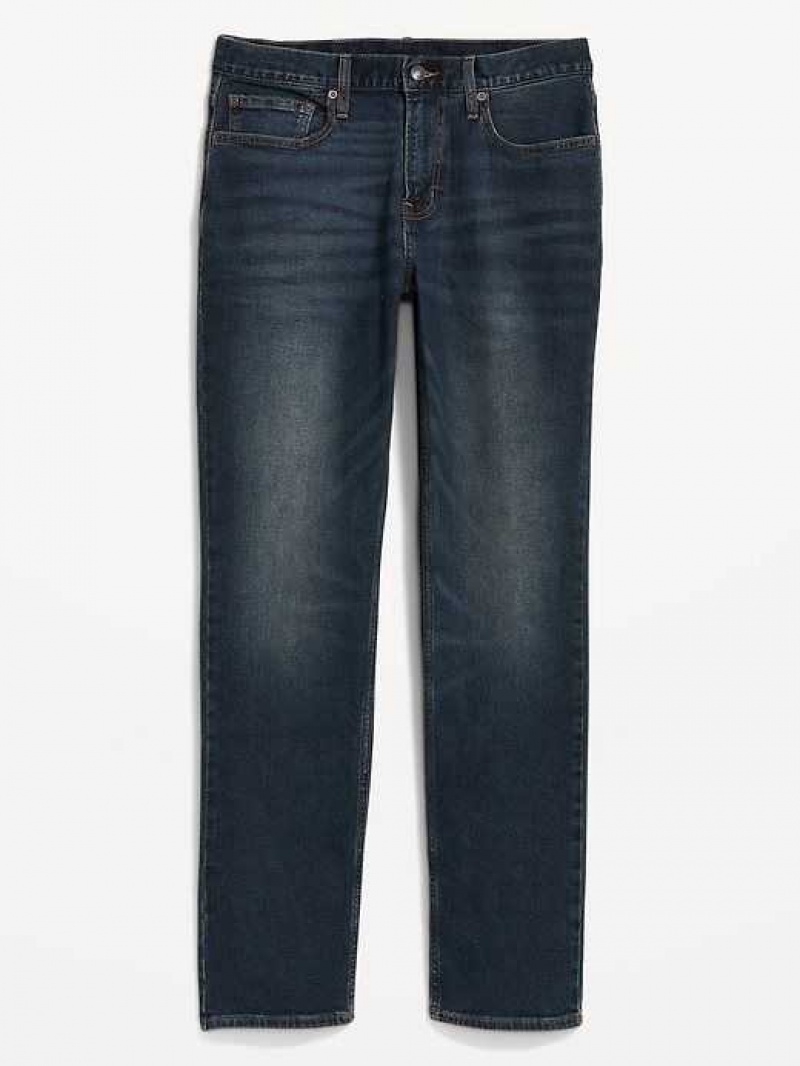 Old Navy Straight Built-In Flex Jeans Dark Wash | EGI364918