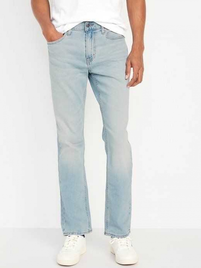 Old Navy Straight Built-In Flex Jeans Light Wash | LYG186205