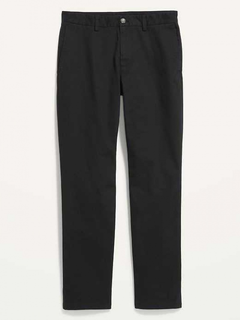 Old Navy Straight Built-In Flex Rotation Chino Pants Black | JTX825063