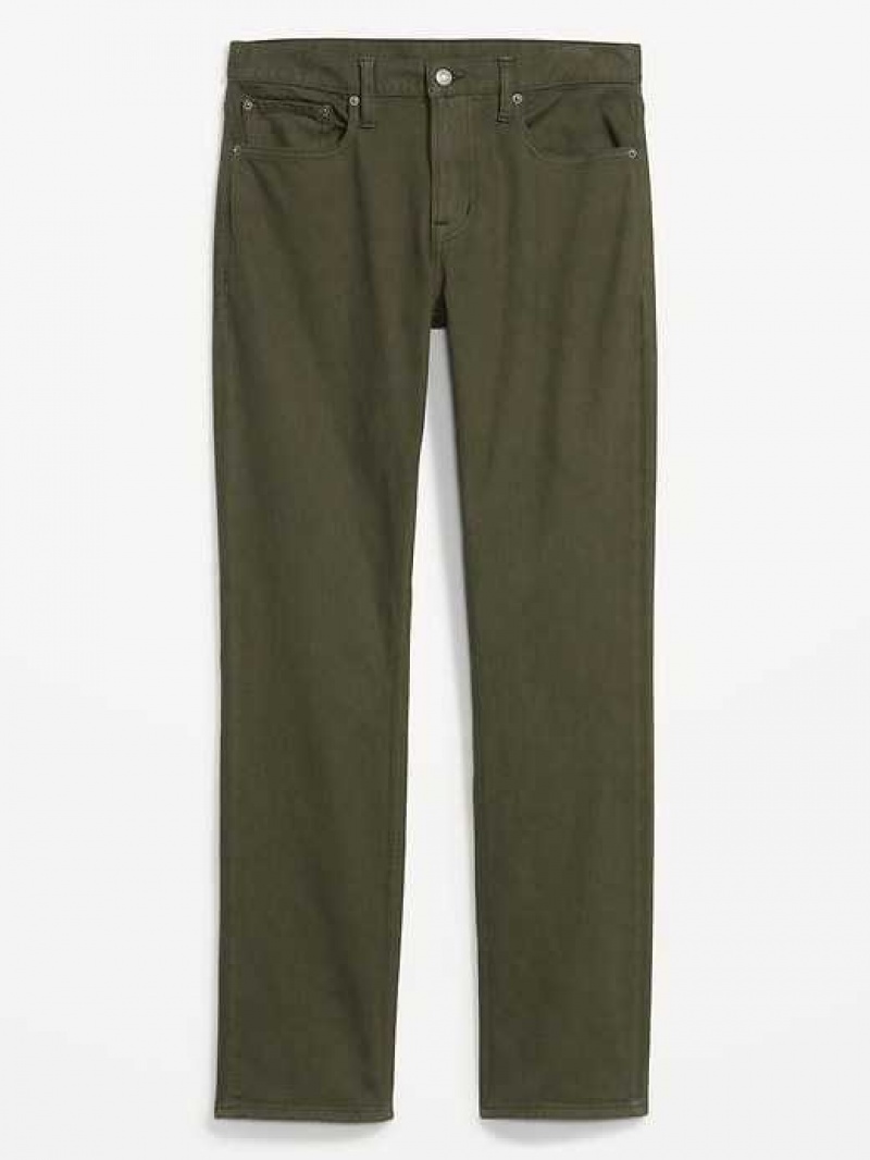 Old Navy Straight Five-Pocket Pants Olive | JVQ690285