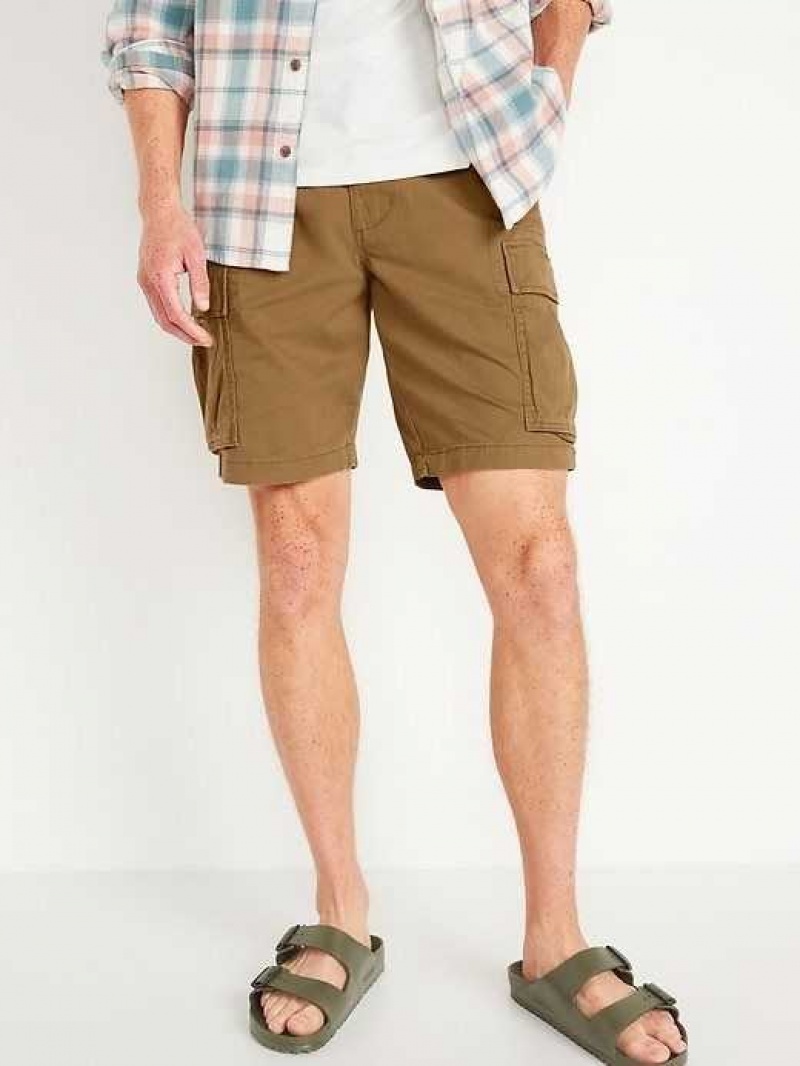 Old Navy Straight Lived-In Cargo Shorts Doe A Deer | JBW849367