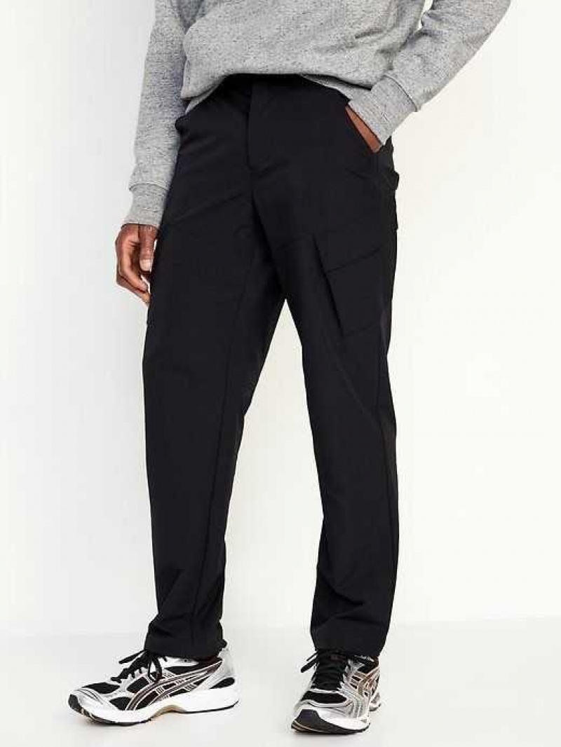 Old Navy Straight StretchTech Utility Pants Black | PFC107289