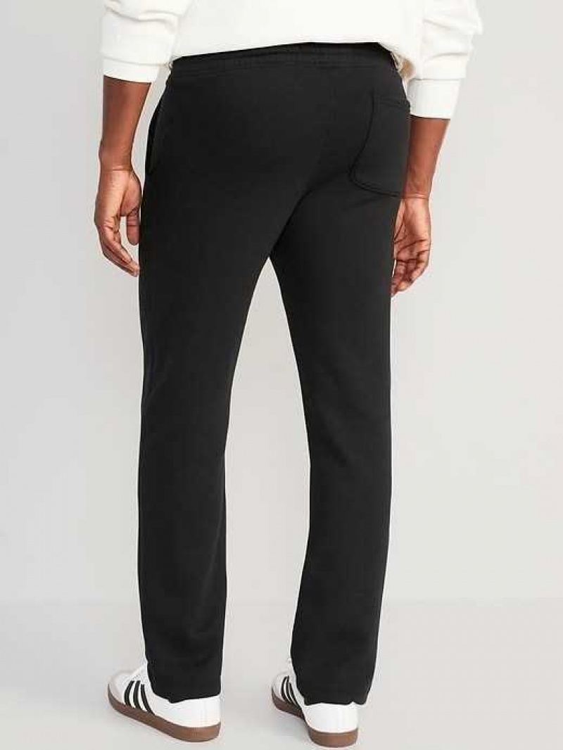 Old Navy Straight Sweatpants Black | ROM016495