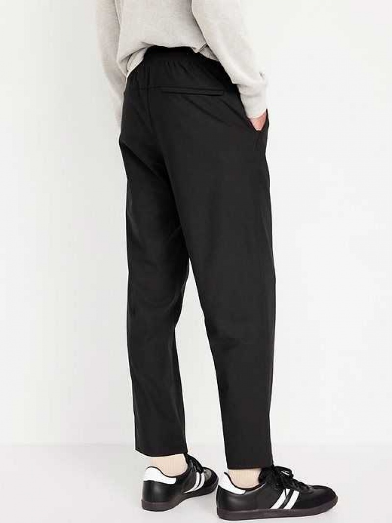 Old Navy Straight Taper Tech Hybrid Pants Black | GXW785419