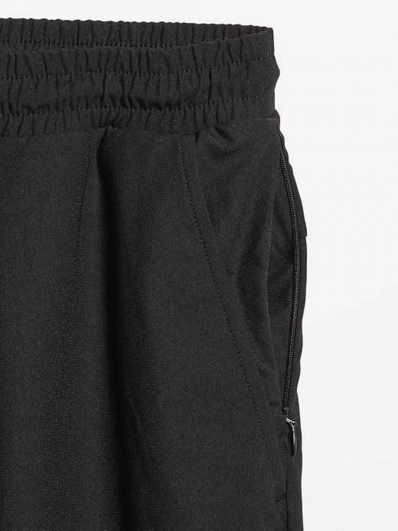 Old Navy Straight Taper Tech Hybrid Pants Black | GXW785419