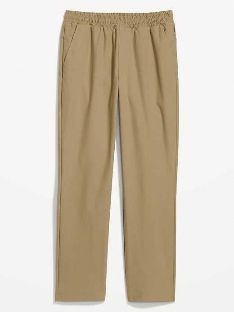 Old Navy Straight Taper Tech Hybrid Pants Kicking Up Dust | DKC128569