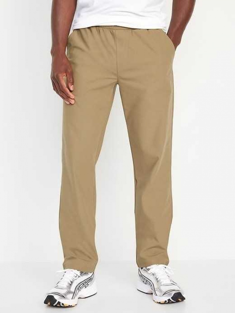 Old Navy Straight Taper Tech Hybrid Pants Kicking Up Dust | DKC128569