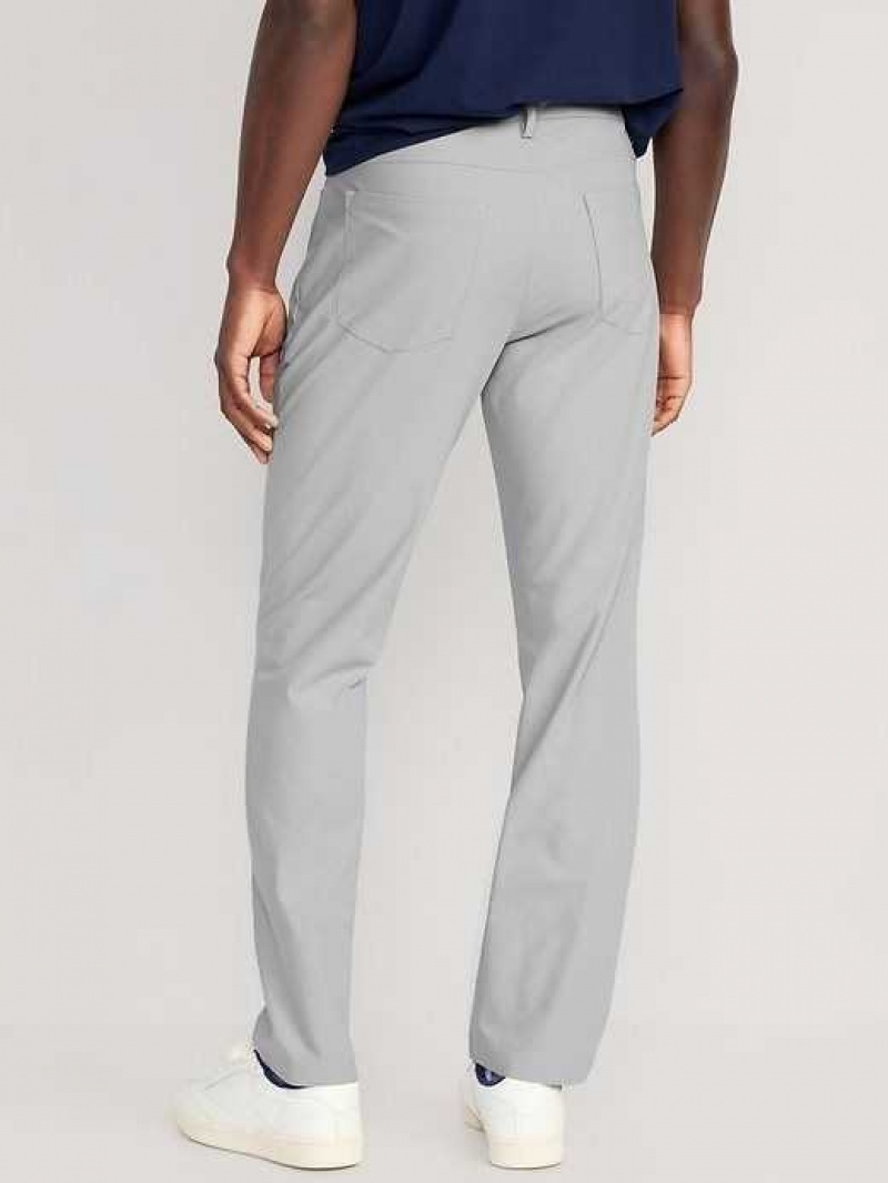 Old Navy Straight Tech Hybrid Pants Grey | HNG613087