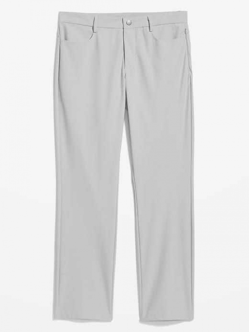 Old Navy Straight Tech Hybrid Pants Grey | HNG613087