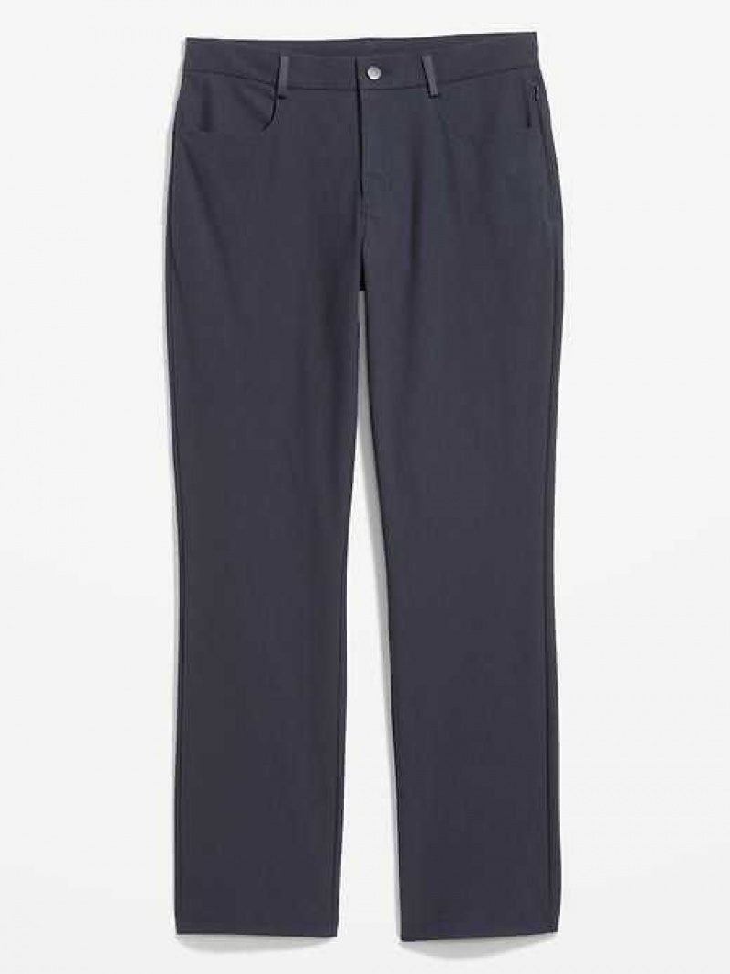 Old Navy Straight Tech Hybrid Pants Navy | QES783549