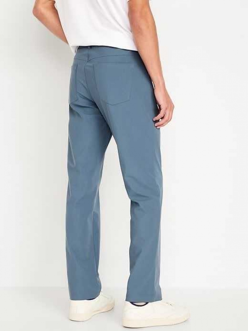 Old Navy Straight Tech Hybrid Pants Wintry Waters | OXE265837