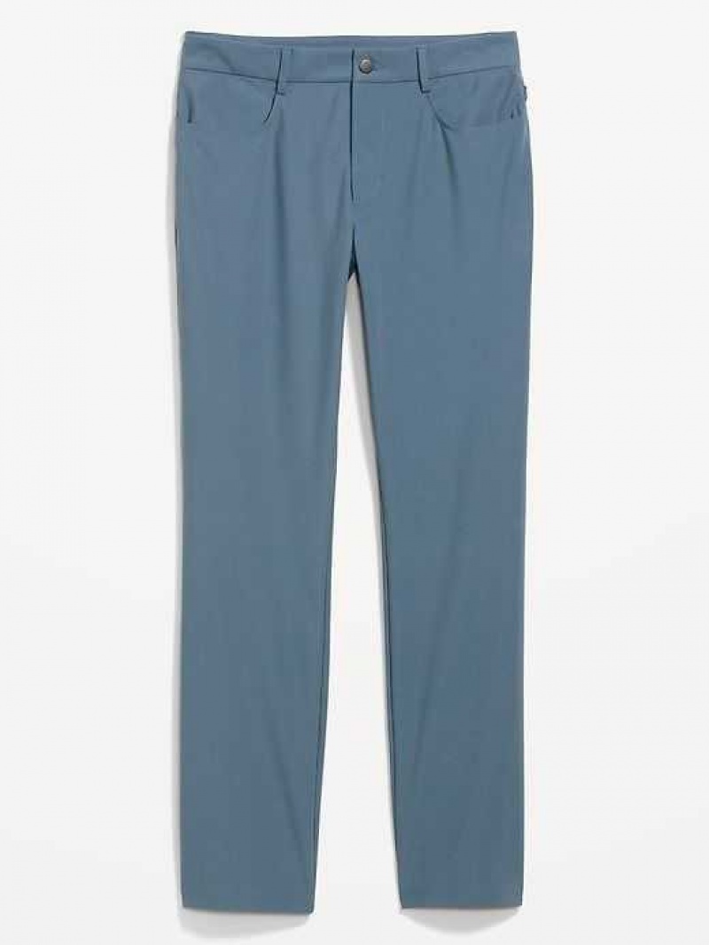 Old Navy Straight Tech Hybrid Pants Wintry Waters | OXE265837