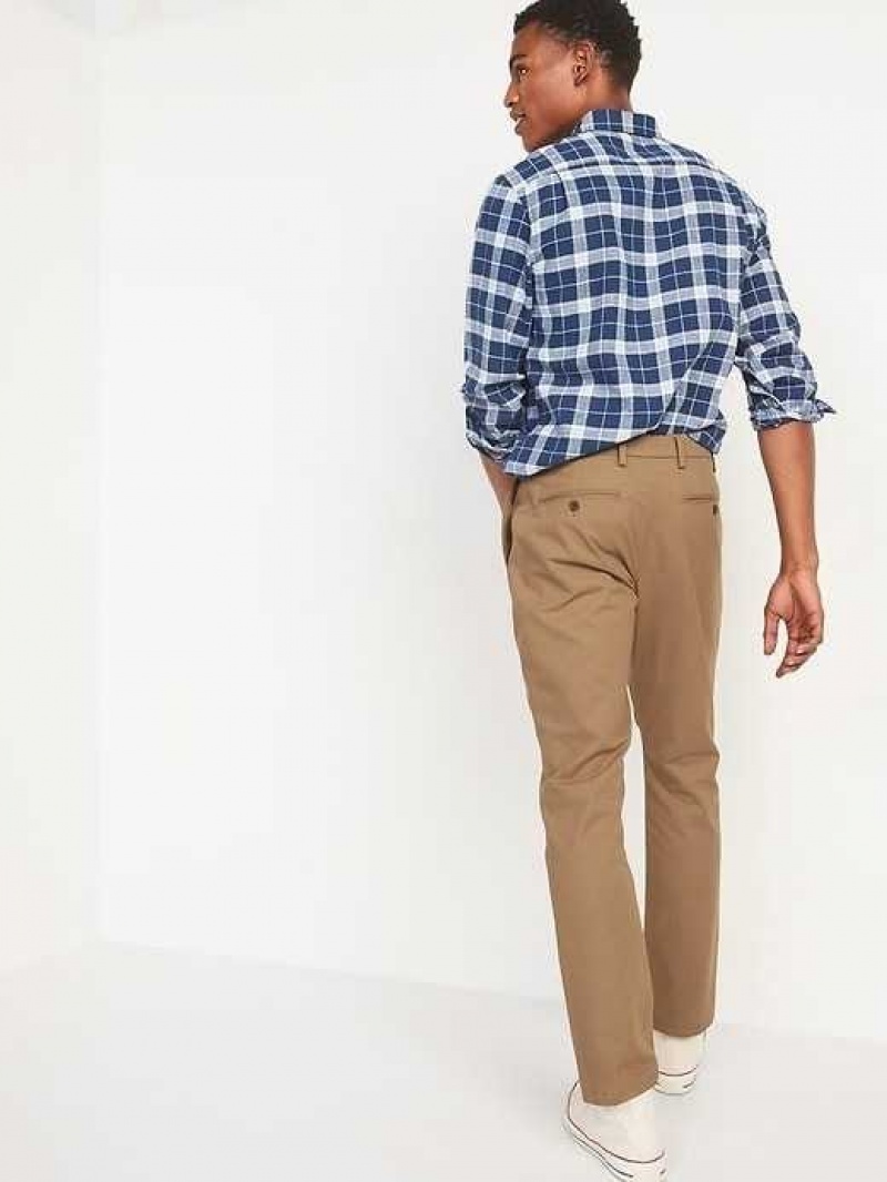 Old Navy Straight Ultimate Built-In Flex Chino Pants Doe A Deer | RSJ357942