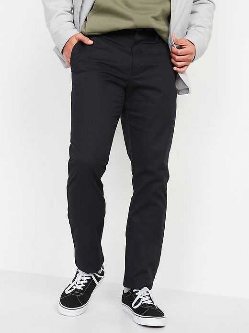 Old Navy Straight Ultimate Built-In Flex Chino Pants Black | EFS523906