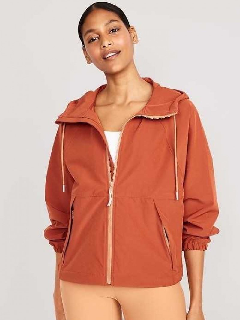 Old Navy StretchTech Hooded Zip Jacket Umbria | OTU704521