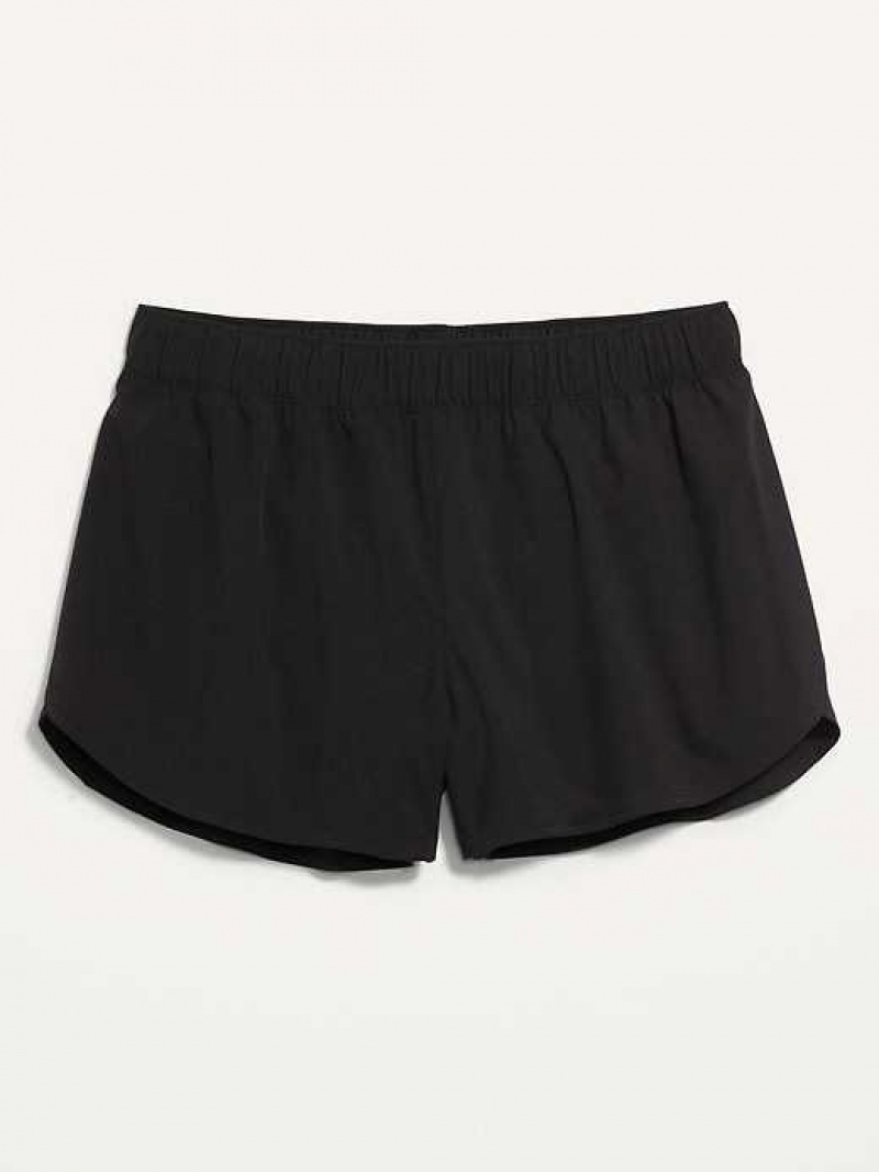 Old Navy StretchTech Run Shorts Blackjack | JYT389042