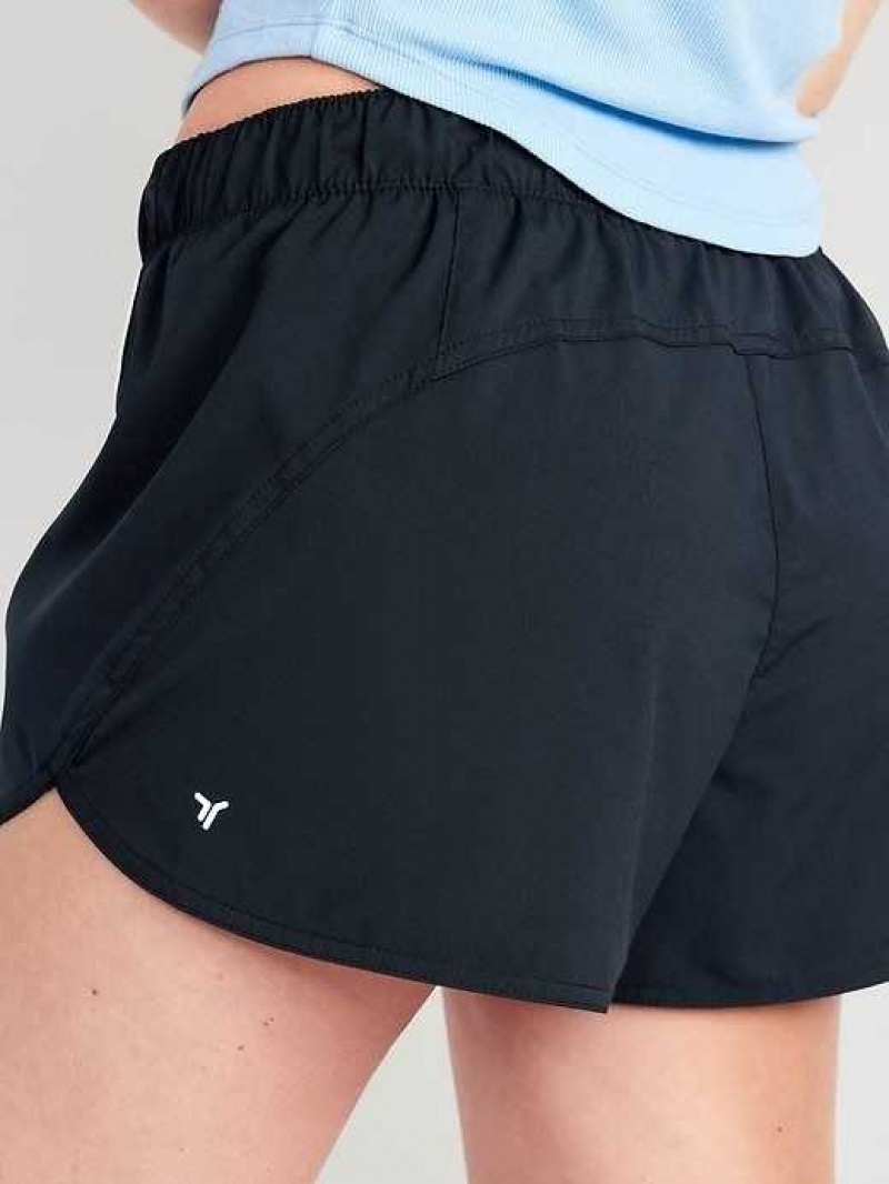 Old Navy StretchTech Run Shorts Navy | JTB826071