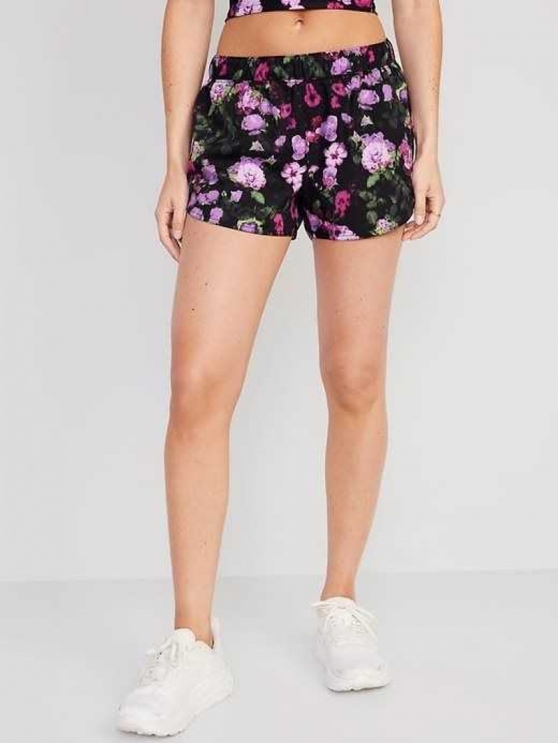 Old Navy StretchTech Run Shorts Purple | ZPD108342