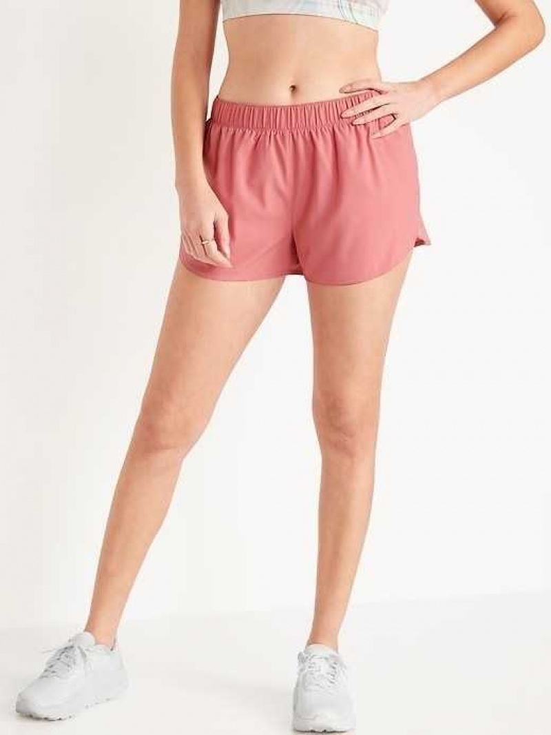 Old Navy StretchTech Run Shorts Rose | RJW148027