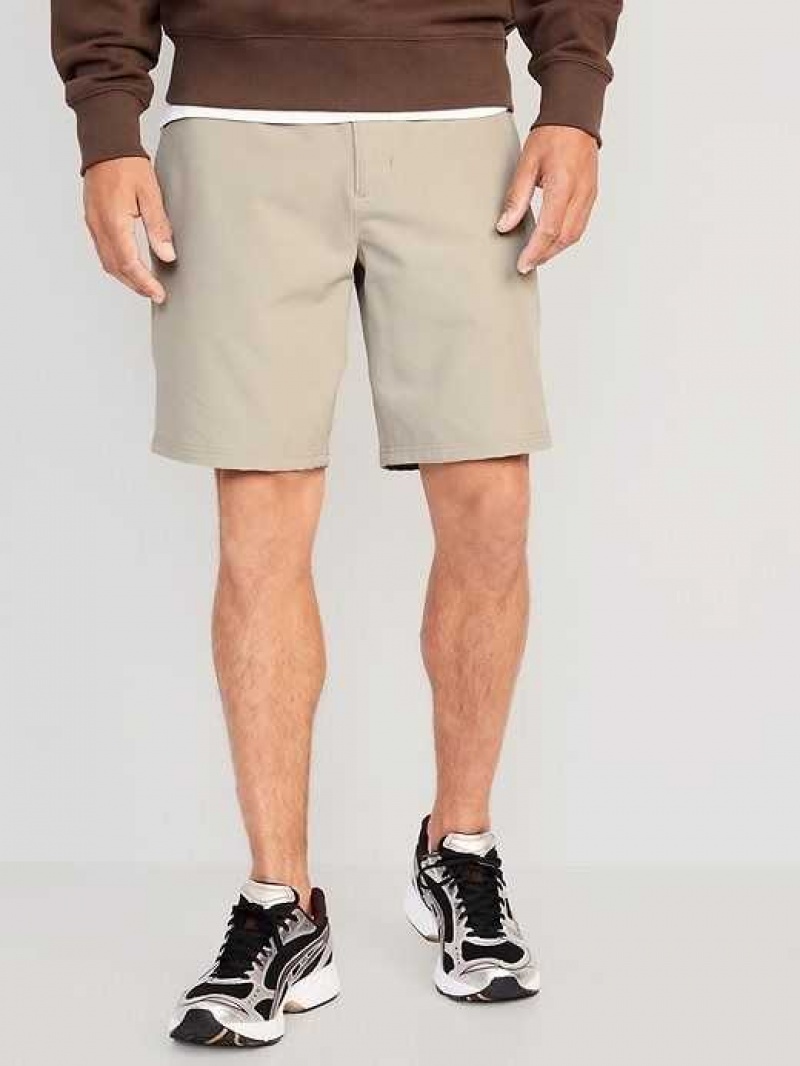 Old Navy StretchTech Water-Repellent Chino Shorts Grey | RUH928650