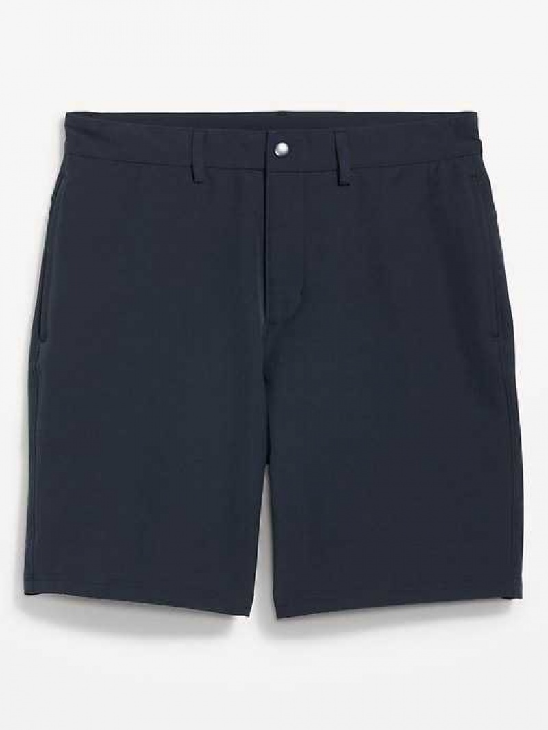 Old Navy StretchTech Water-Repellent Chino Shorts Navy | EVH139265