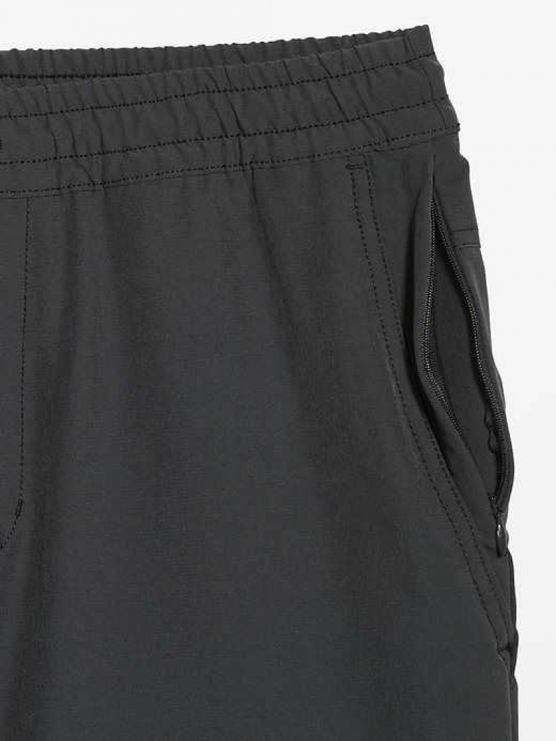 Old Navy StretchTech Water-Repellent Jogger Shorts Panther | IOR089716