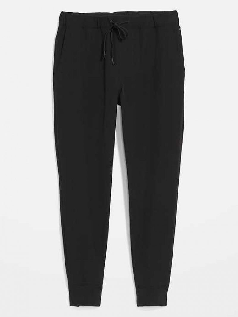 Old Navy StretchTech Water-Repellent Jogger Pants Black | FZK672508