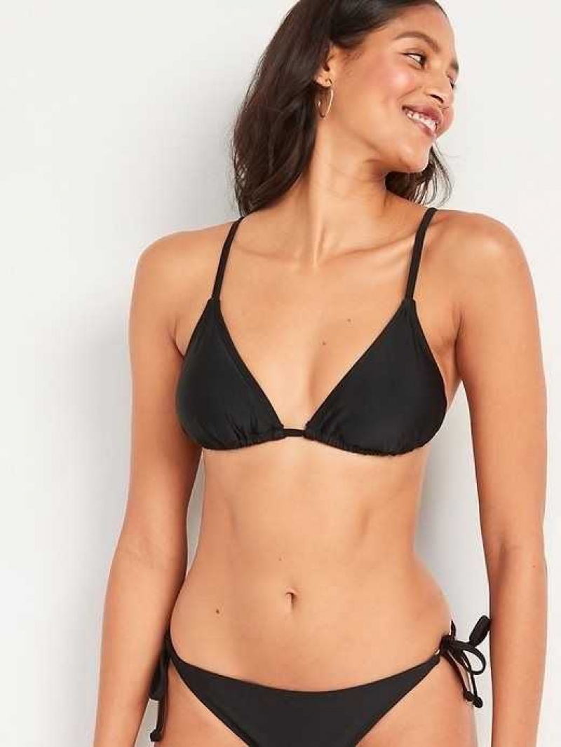 Old Navy String Bikini 2-Piece Swim Set Ebony | CMS482591