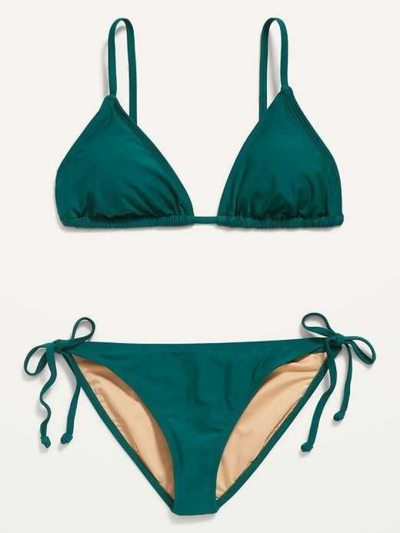 Old Navy String Bikini 2-Piece Swim Set Genteal Soul | YIC250384