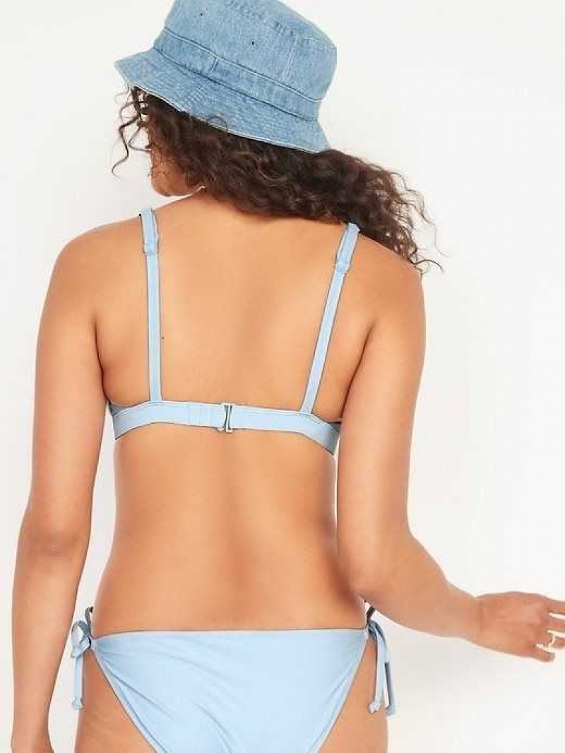 Old Navy String Bikini Swim Bottoms Watercolor | WDQ685792