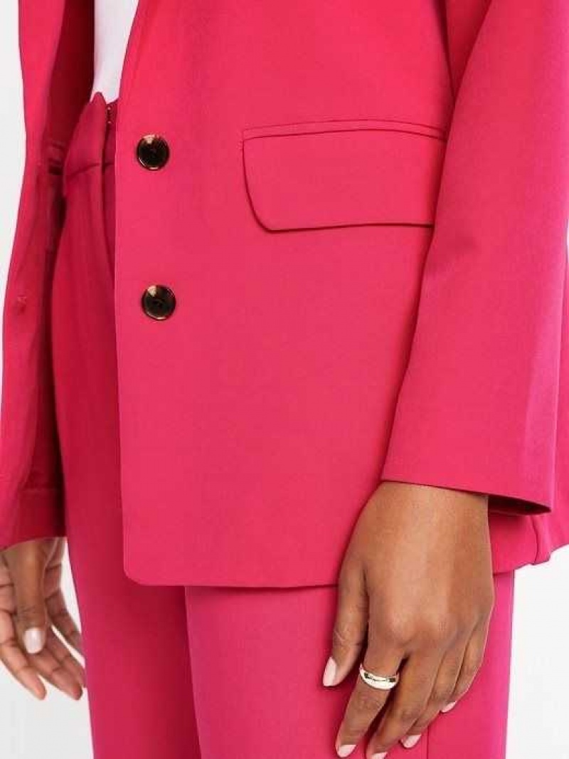 Old Navy Taylor Relaxed Suit Blazer Pink | XWA215793