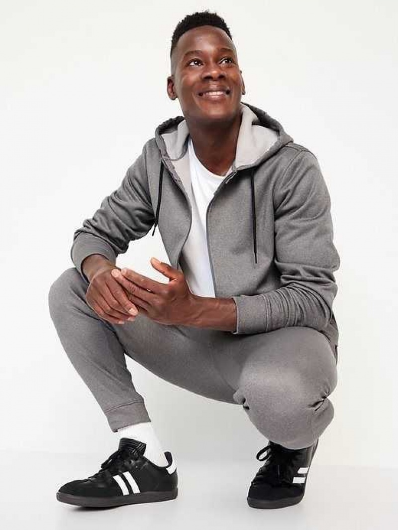 Old Navy Tech Fleece Zip Hoodie Panther | IXQ875462